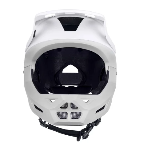 helmet FORCE DROP downhill, biela