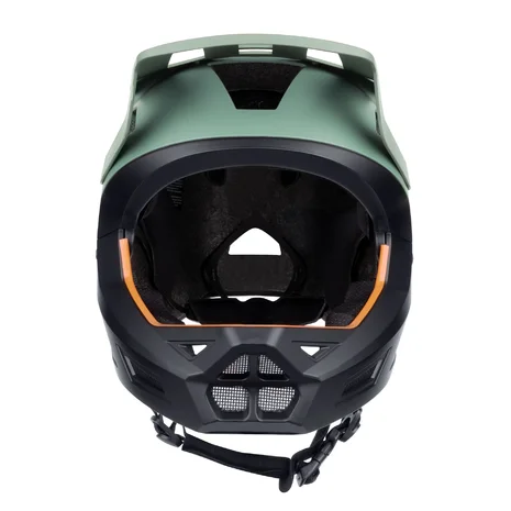 helmet FORCE DROP downhill, zelená