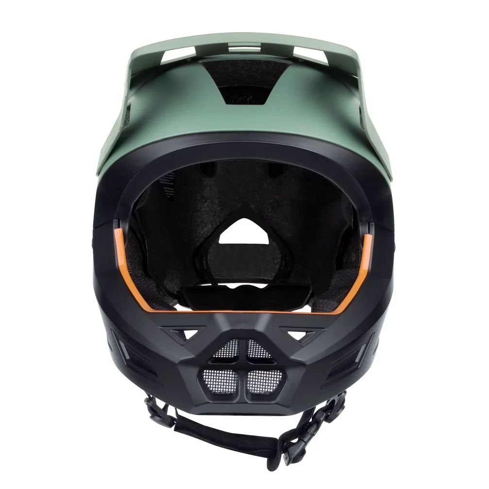 helmet FORCE DROP downhill, zelená