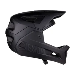 helmet FORCE VENOM downhill, čierna