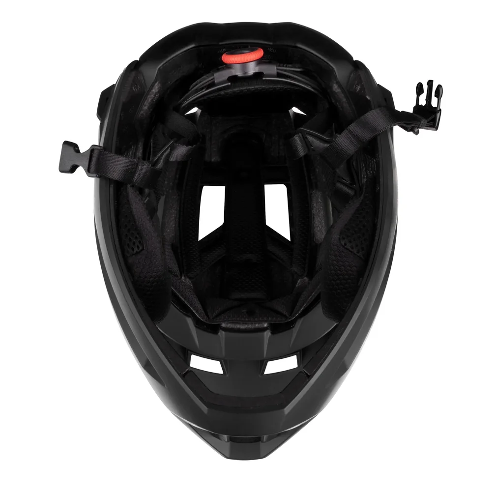 helmet FORCE VENOM downhill, čierna