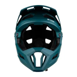 helmet FORCE VENOM downhill, petrolejová