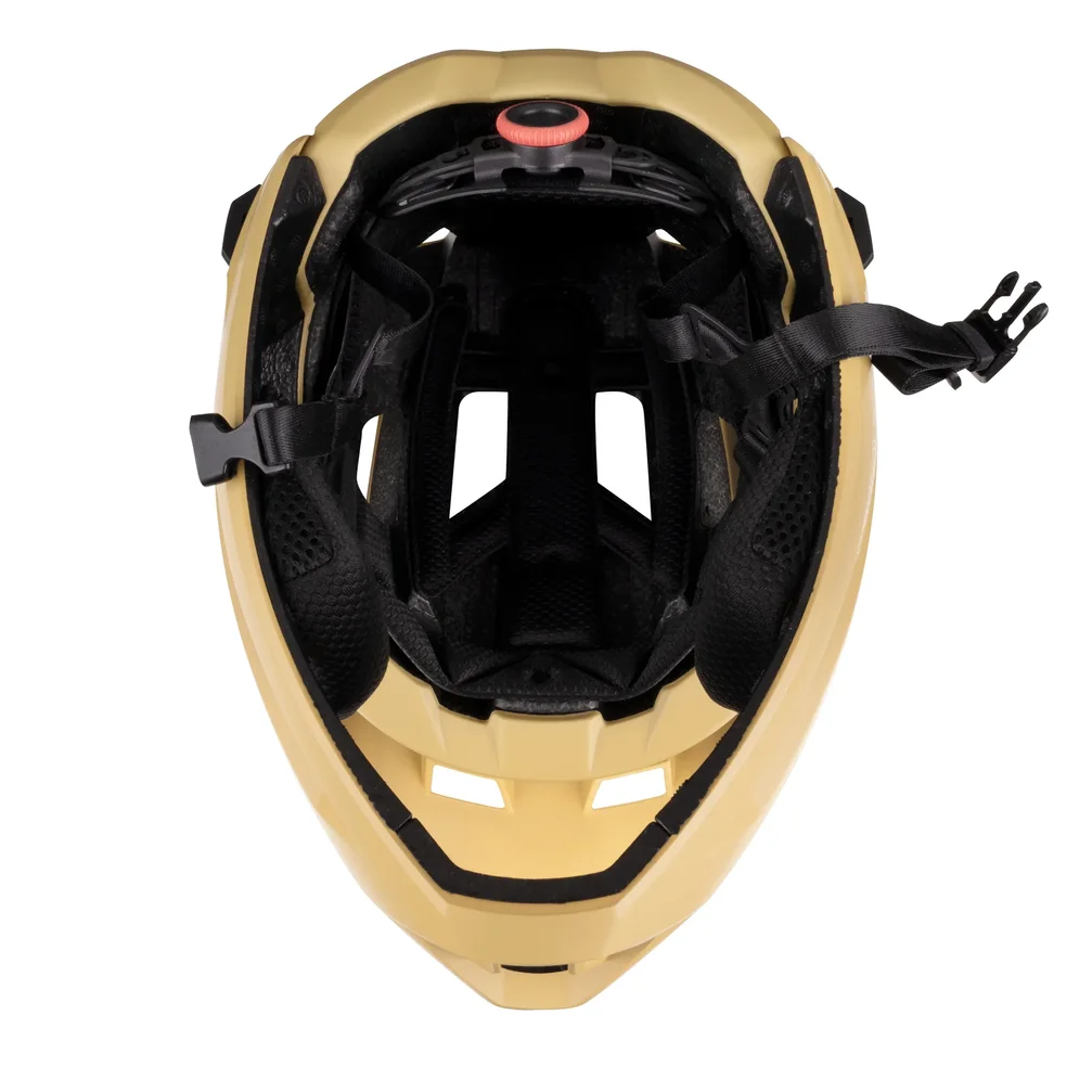 helmet FORCE VENOM downhill, piesková