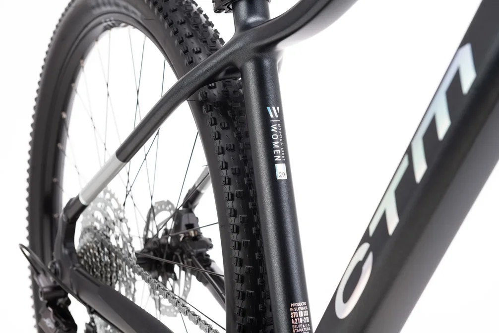 Horský bicykel CTM Charisma 5.0 29 – matná čierna