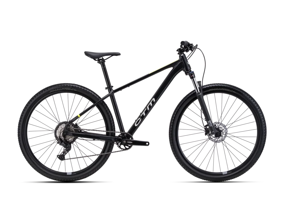 Horský bicykel CTM Rambler 1.0 29 – matná čierna