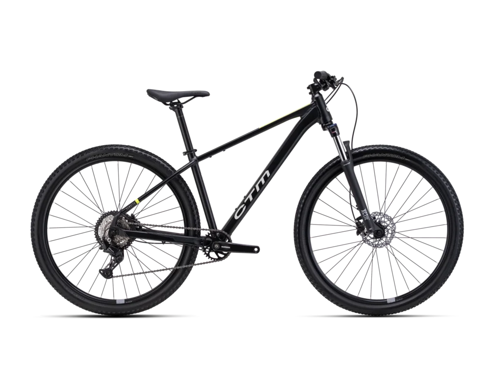 Horský bicykel CTM Rambler 1.0 29 – matná čierna