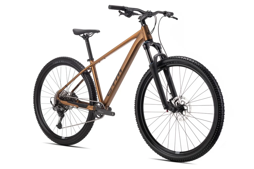 Horský bicykel CTM Rambler 4.0 29 – matná zlatá