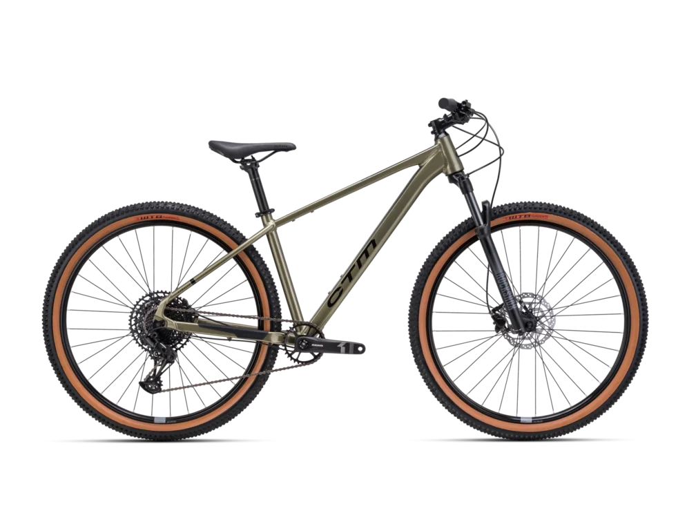 Horský bicykel CTM Rambler 5.0 29 – zemitá zelená