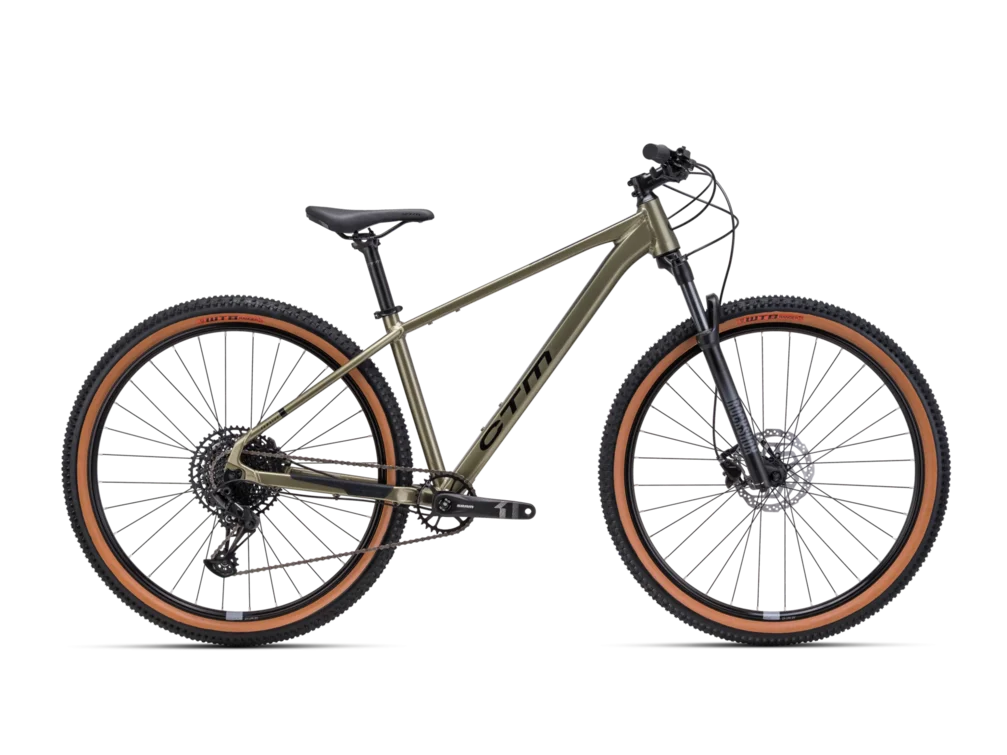 Horský bicykel CTM Rambler 5.0 29 – zemitá zelená