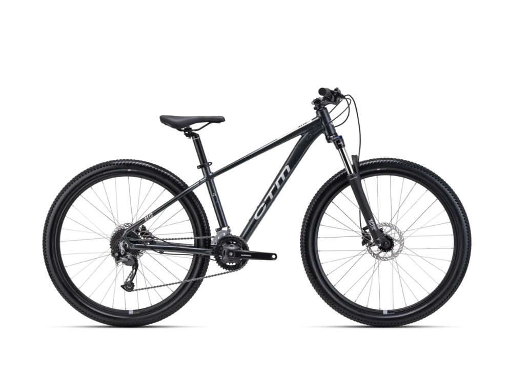 Horský bicykel CTM Rein 2.0 – matná antracitová