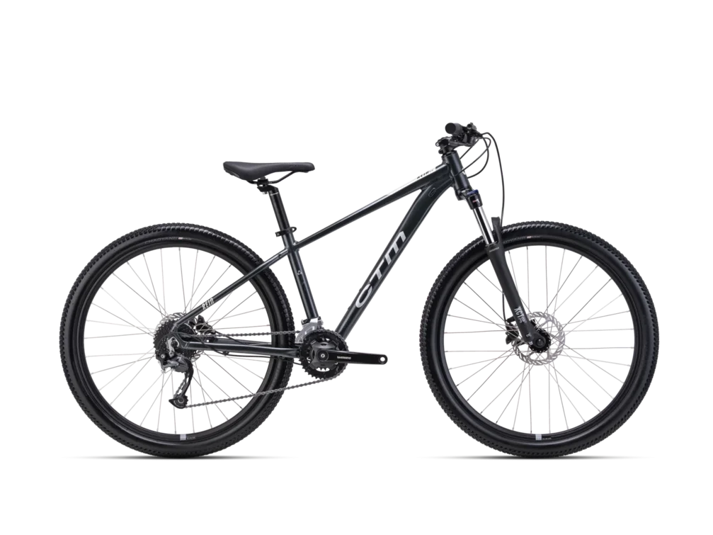 Horský bicykel CTM Rein 2.0 – matná antracitová