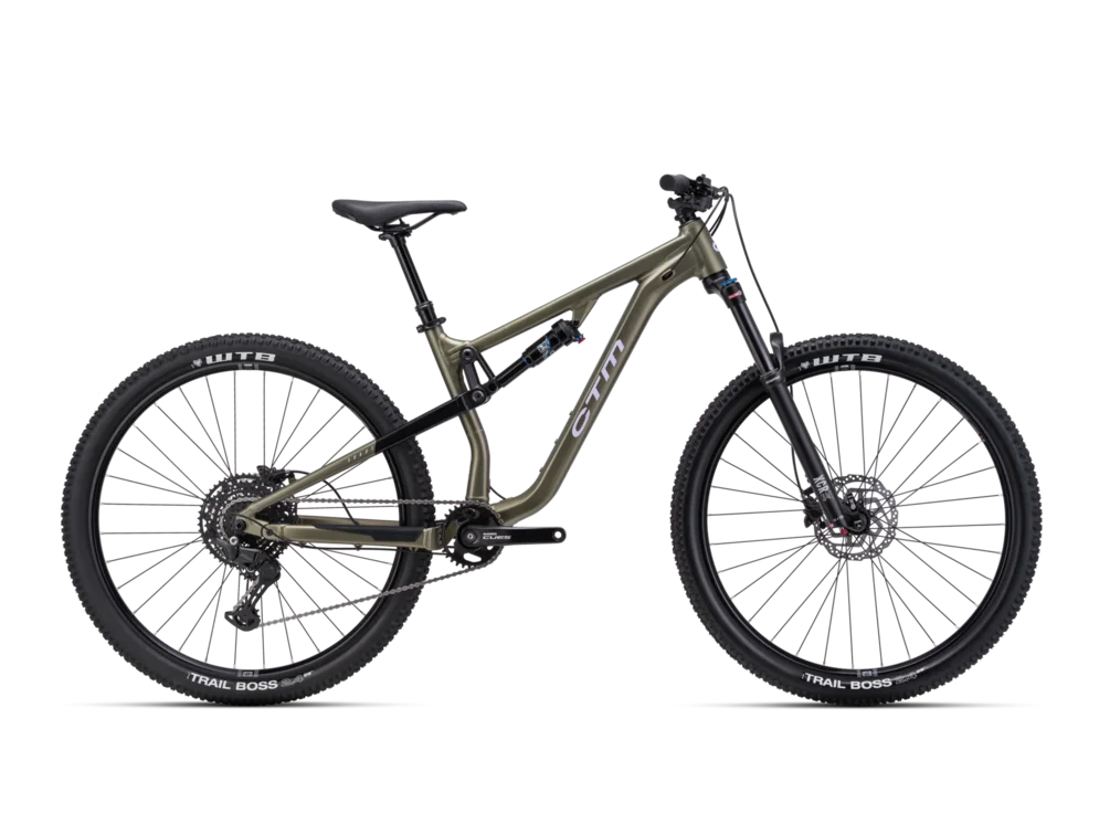 Horský bicykel CTM SKAUT 30 Comp – matná zemitá zelená 29