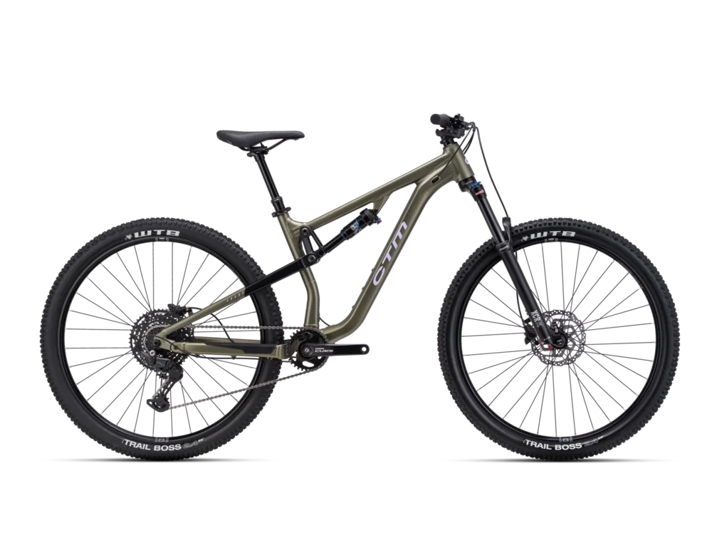 Horský bicykel CTM SKAUT 30 Comp – matná zemitá zelená 29