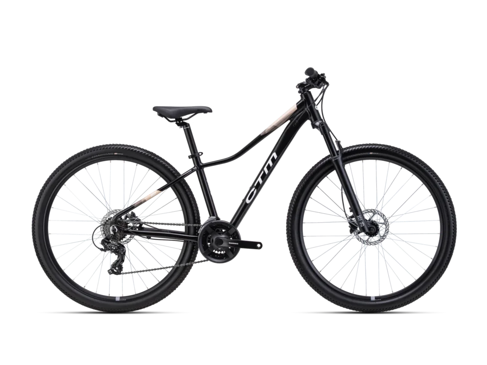 Horský bicykel CTM Suzzy 1.0 – matná čierna