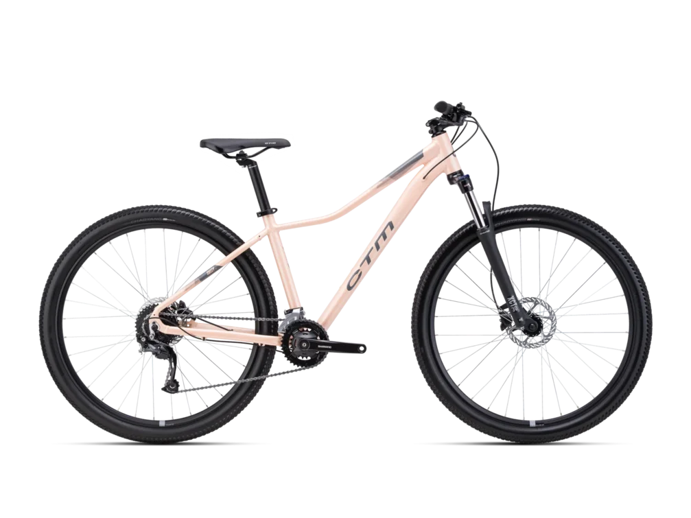 Horský bicykel CTM Suzzy 2.0 – matná svetloružová