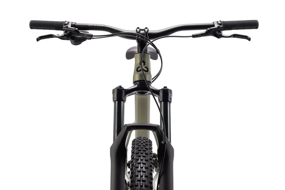 Horský bicykel CTM ZEPHYR Comp 29 – matná zemitá zelená