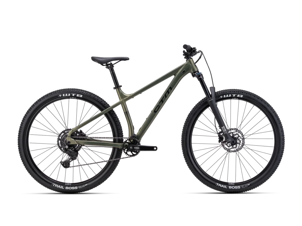 Horský bicykel CTM ZEPHYR Comp 29 – matná zemitá zelená