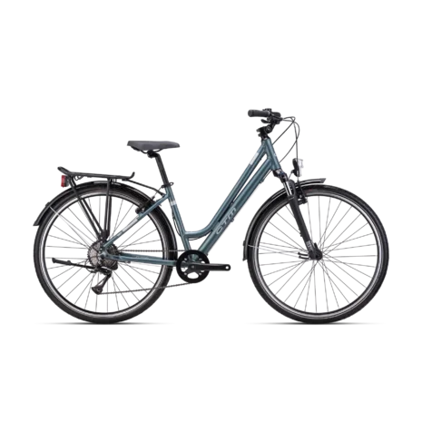 Mestský bicykel CTM AMBER matná sivozelená