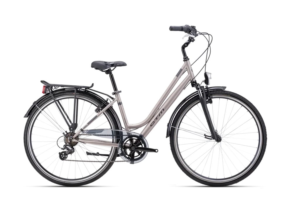 Mestský bicykel CTM FLORENCE matná béžová