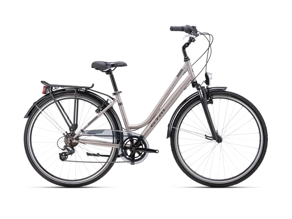 Mestský bicykel CTM FLORENCE matná béžová