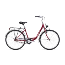 Mestský bicykel CTM OLIVIA 1.0 bordová perleť
