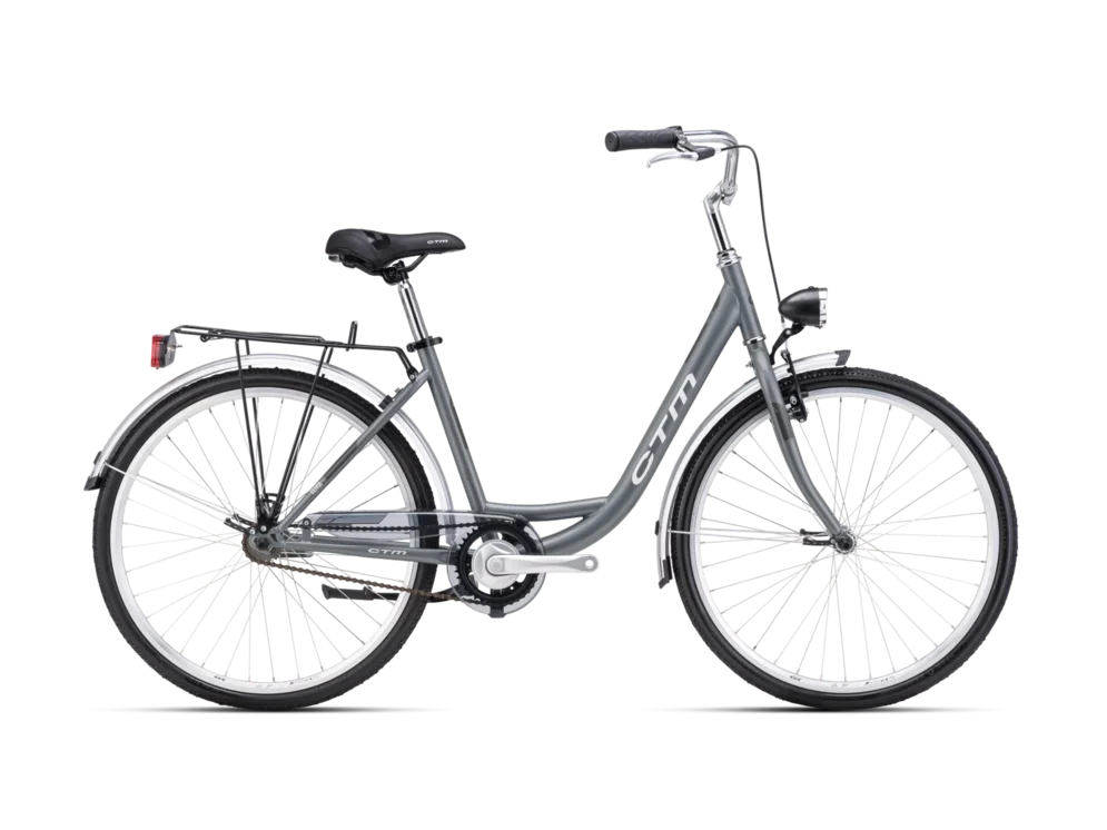 Mestský bicykel CTM OLIVIA 1.0 sivomodrá