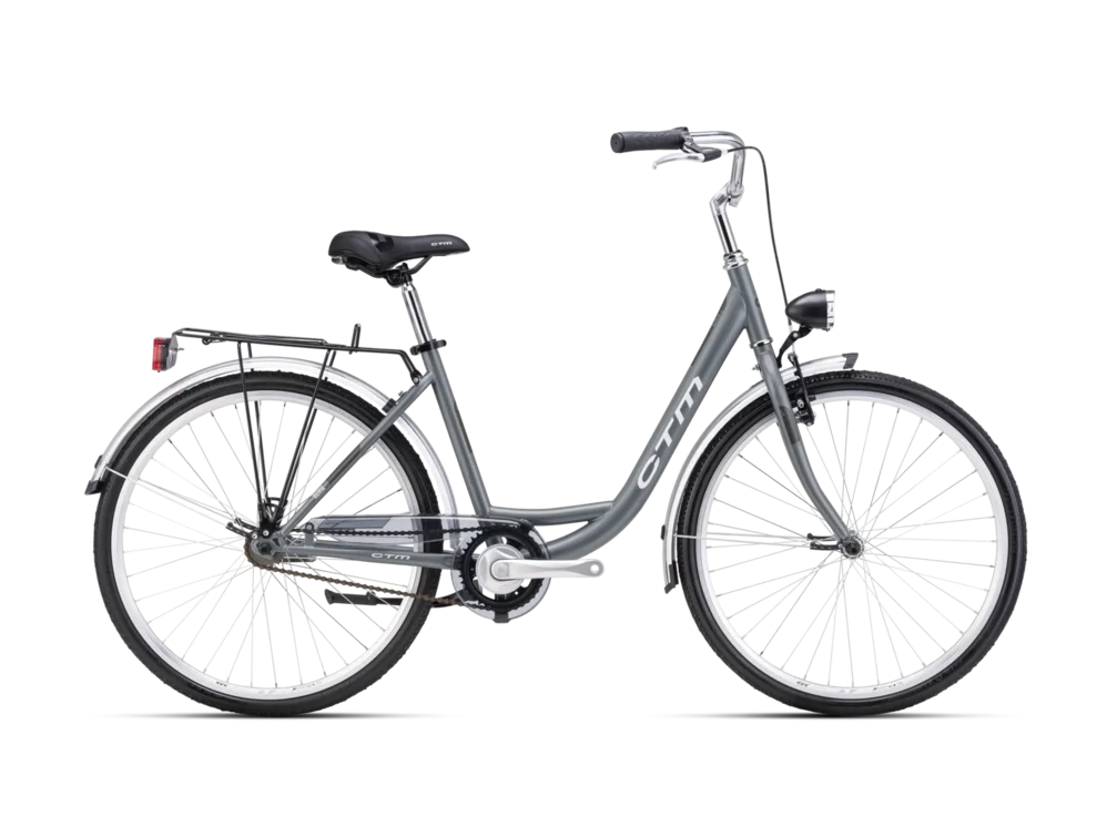 Mestský bicykel CTM OLIVIA 1.0 sivomodrá