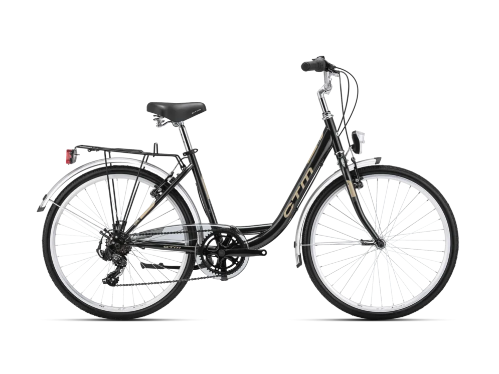 Mestský bicykel CTM OLIVIA 2.0 matná čierna