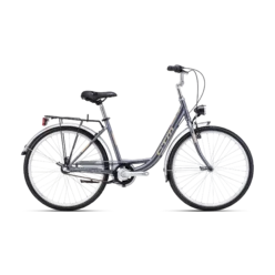 Mestský bicykel CTM OLIVIA 3.0 matná tmavosivá