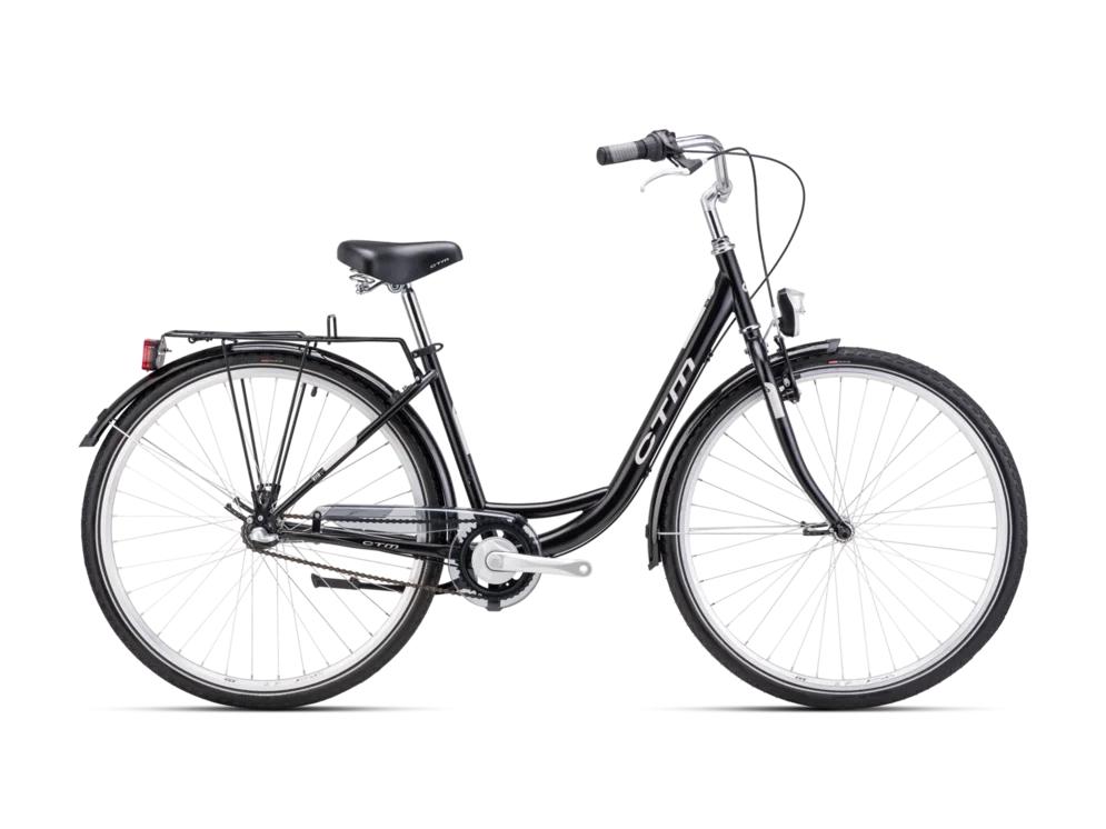 Mestský bicykel CTM RITTA 2.0 matná čierna