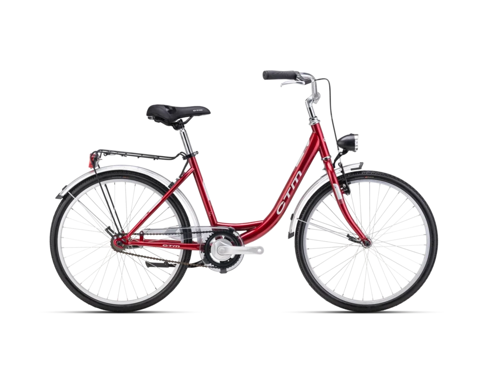 Mestský bicykel CTM SANDRA červená