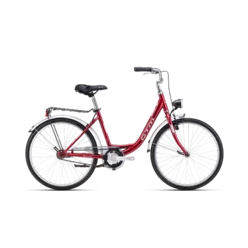 Mestský bicykel CTM SANDRA červená