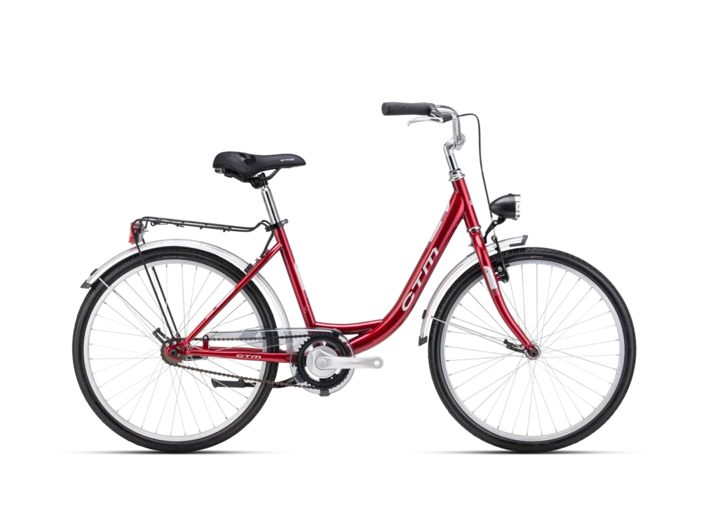 Mestský bicykel CTM SANDRA červená