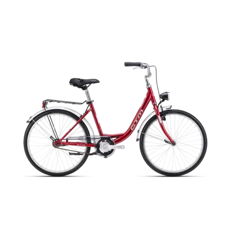 Mestský bicykel CTM SANDRA červená