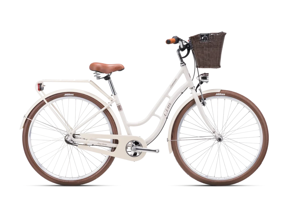 Mestský bicykel CTM SUMMER 28‘‘ matná svetlobéžová