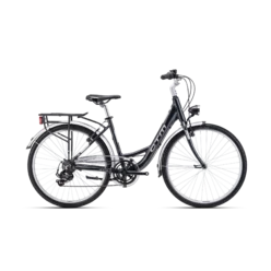 Mestský bicykel CTM TERRA matná čierna